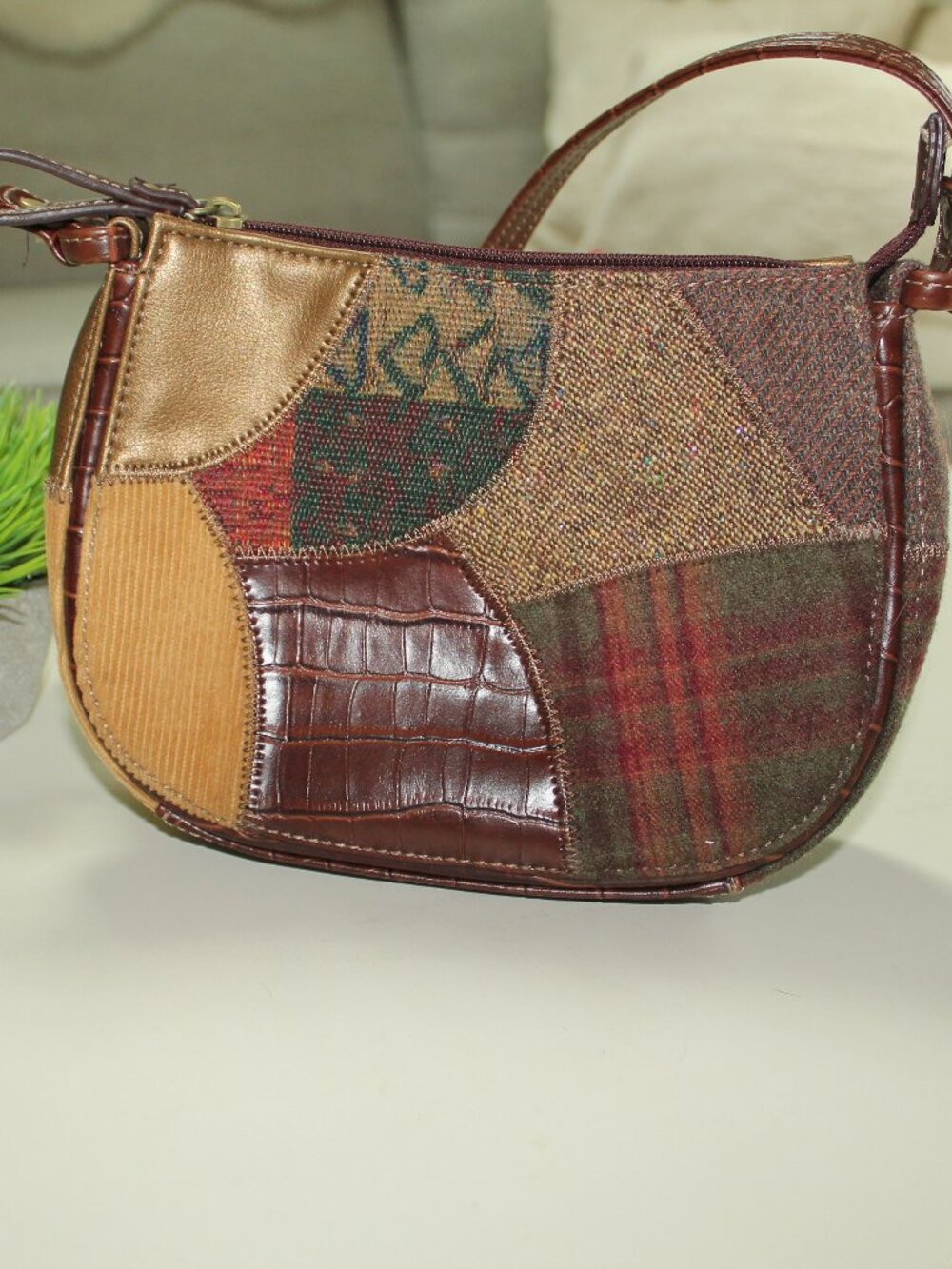 VINTAGE Patchwork Purse - Picture 2 of 4